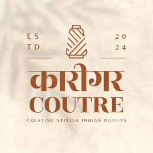 Brown and Beige Indian Fashion Logo